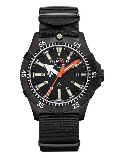 H3TACTICAL Commander Diver H3 Uhr mit Natoband