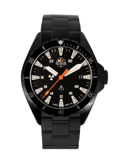 H3TACTICAL Trooper Diver H3 Uhr mit Edelstahlband