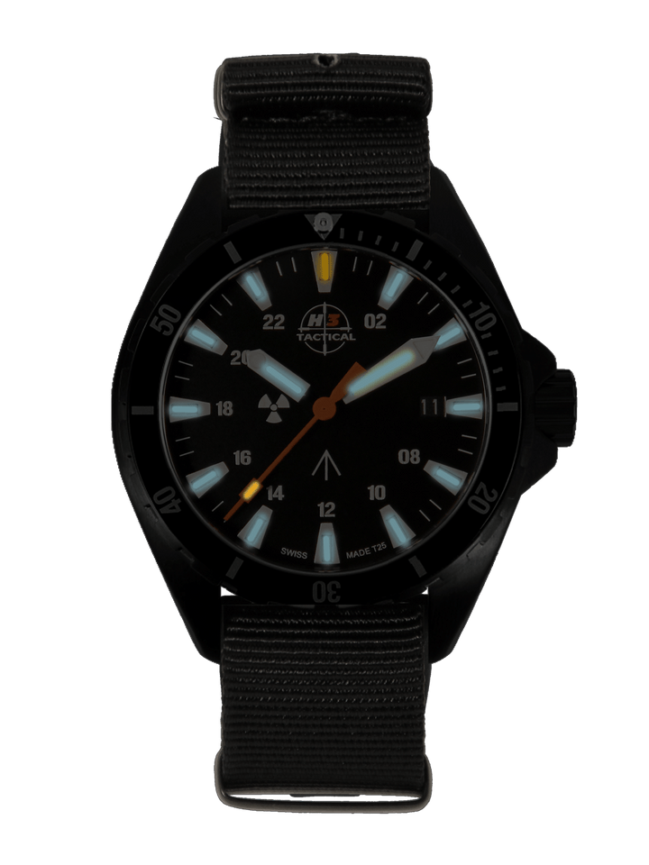 H3TACTICAL Trooper Diver H3 Uhr mit Natoband