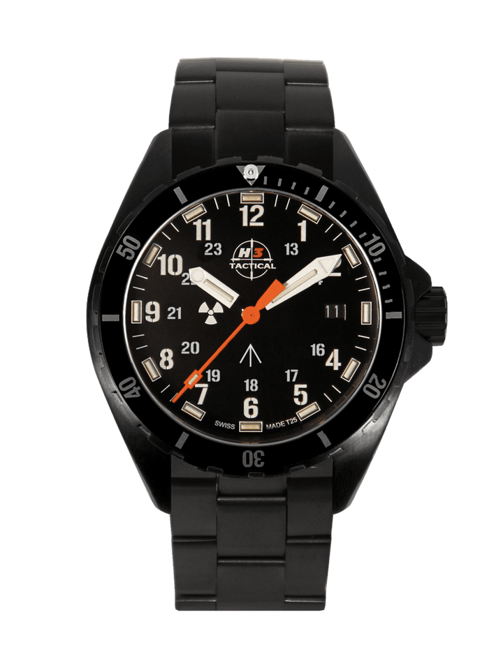 H3TACTICAL Trooper Diver H3 Uhr mit Edelstahlband