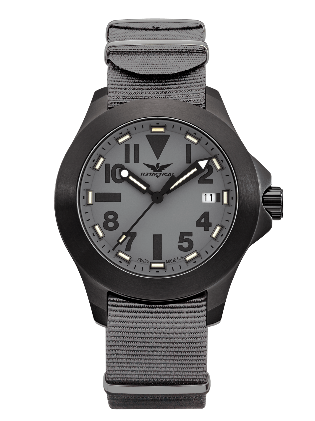 H3TACTICAL Trooper Commando Grey H3 Uhr mit Natoband