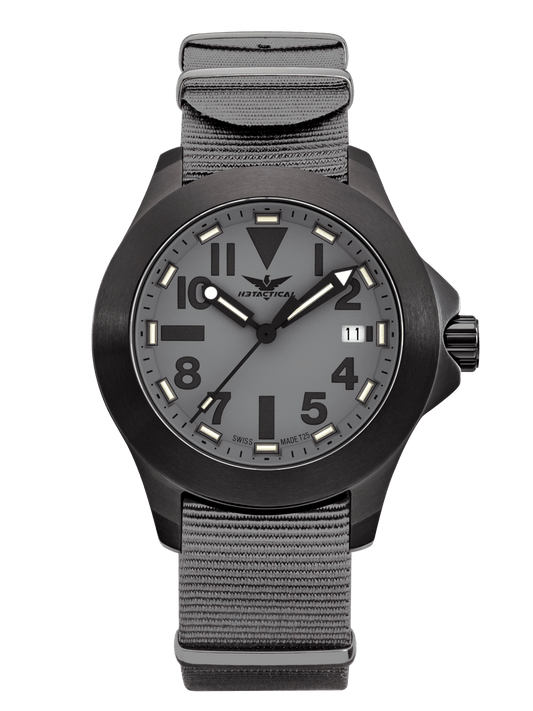 H3TACTICAL Trooper Commando Grey H3 Uhr mit Natoband