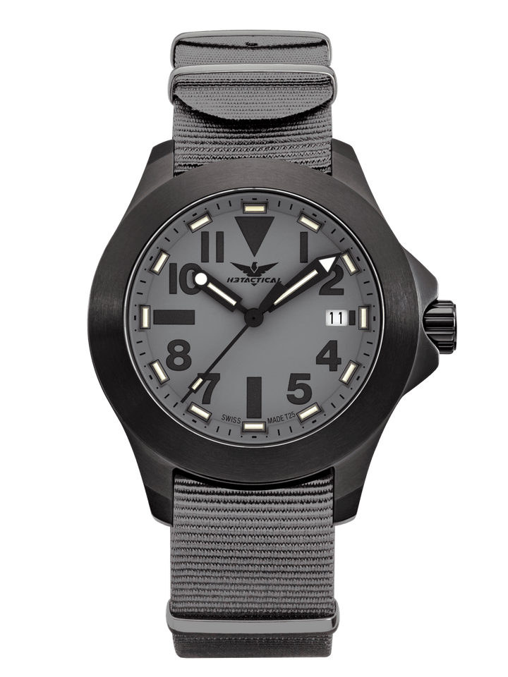 H3TACTICAL Trooper Commando Grey H3 Uhr mit Natoband