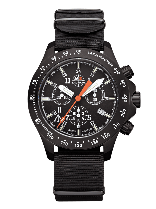 H3TACTICAL Trooper Chronograph H3 Uhr mit Natoband