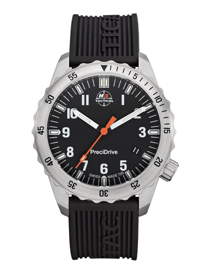 H3TACTICAL S.W.A.T. Diver H3 Uhr mit Silikonband