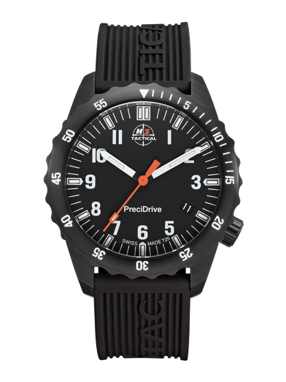 H3TACTICAL S.W.A.T. Diver H3 Uhr mit Silikonband