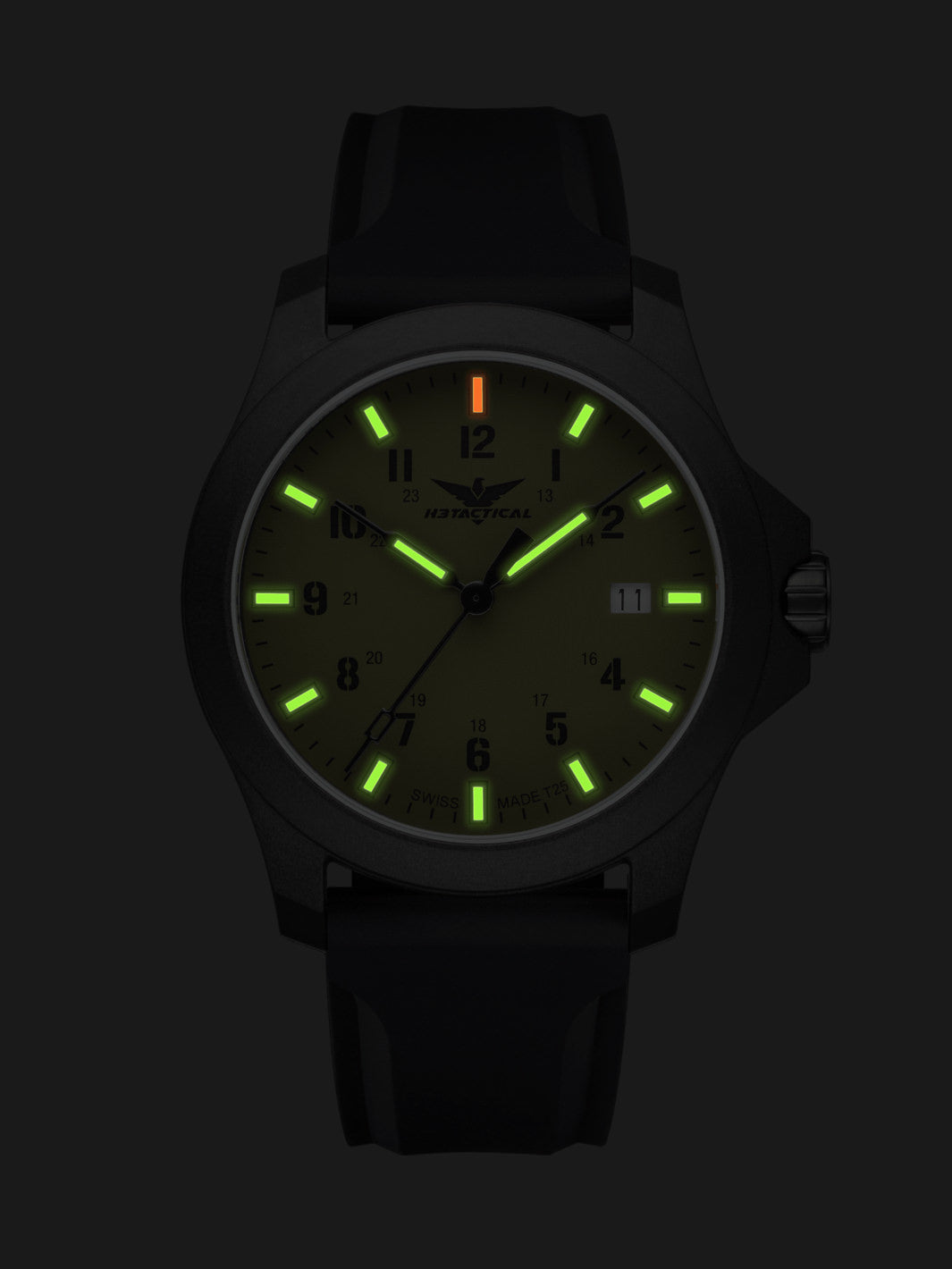 H3TACTICAL TTP 500 H3 Uhr mit Silikonband