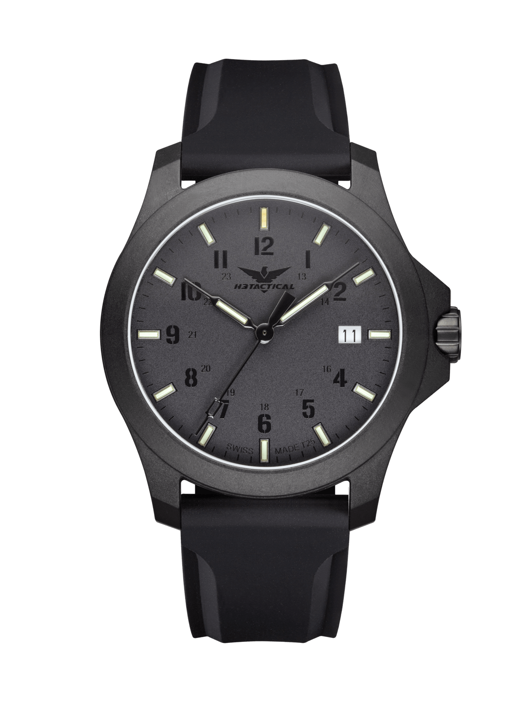 H3TACTICAL TTP 500 H3 Uhr mit Silikonband