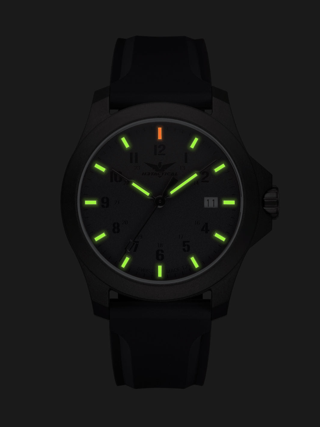 H3TACTICAL TTP 500 H3 Uhr mit Silikonband