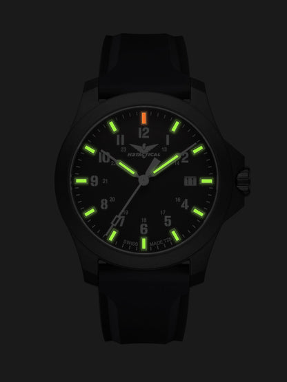 H3TACTICAL TTP 500 H3 Uhr mit Silikonband