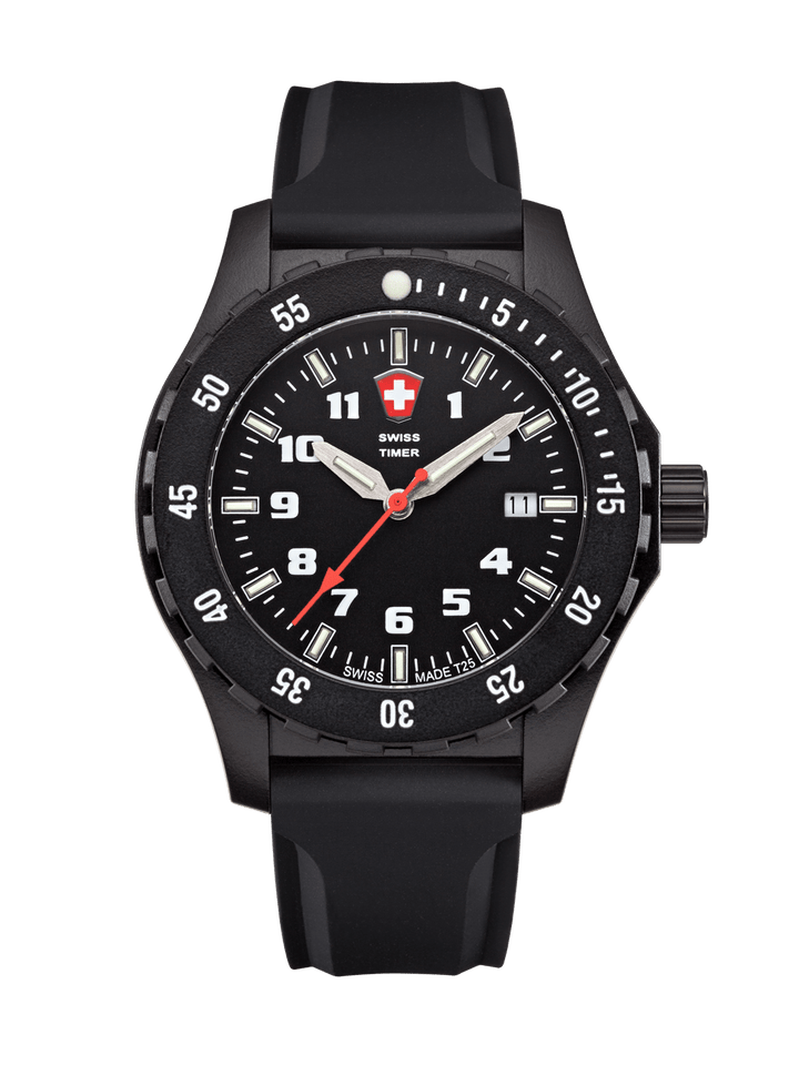 SWISS TIMER Sport H3 Uhr mit Silikonband